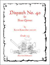 Dispatch No. 40 Brass Quintet cover